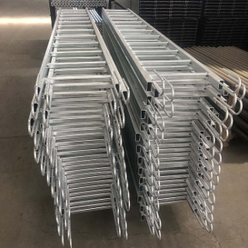 HDG rusztowanie prosta stalowa drabina małpy