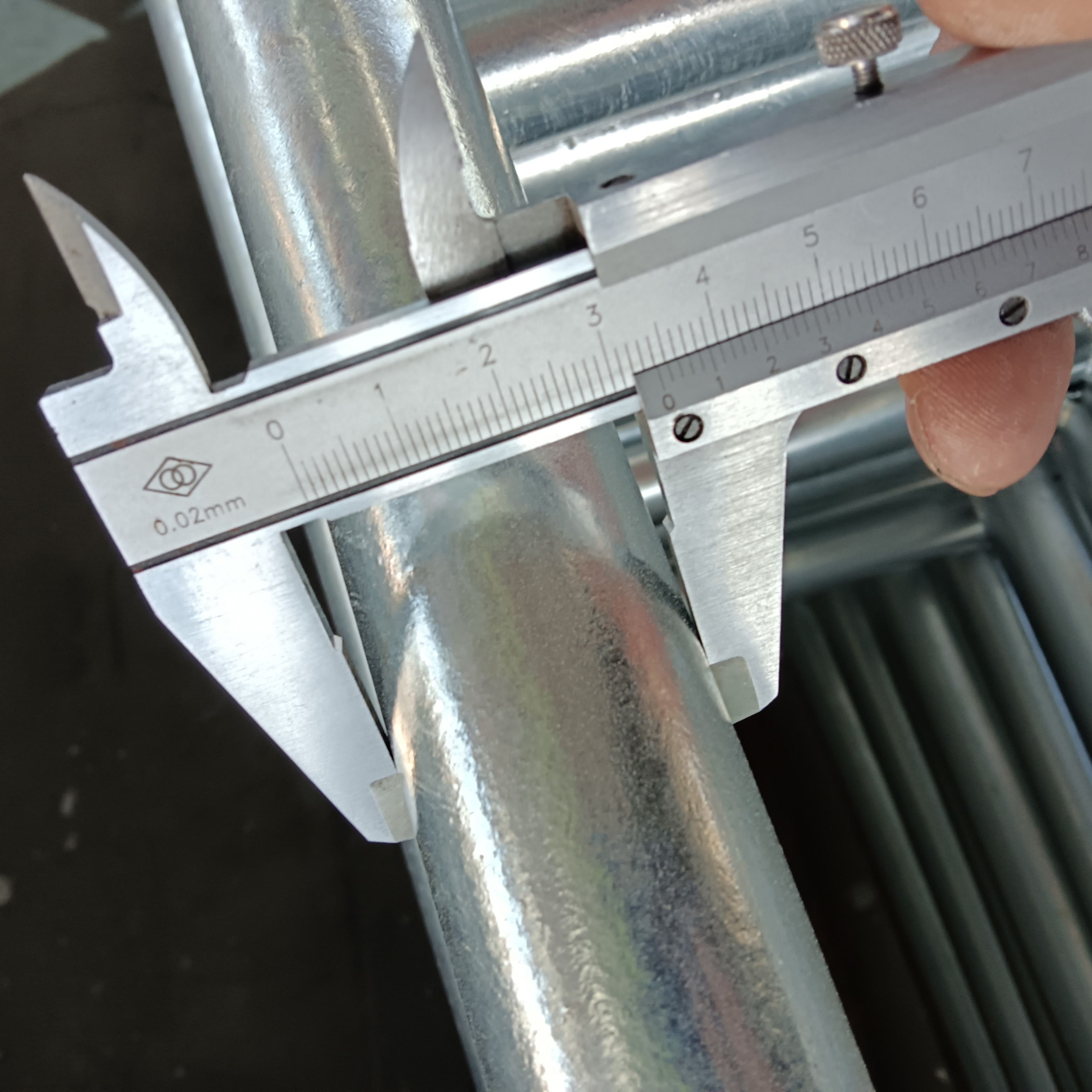 Testy rusztowania ramy