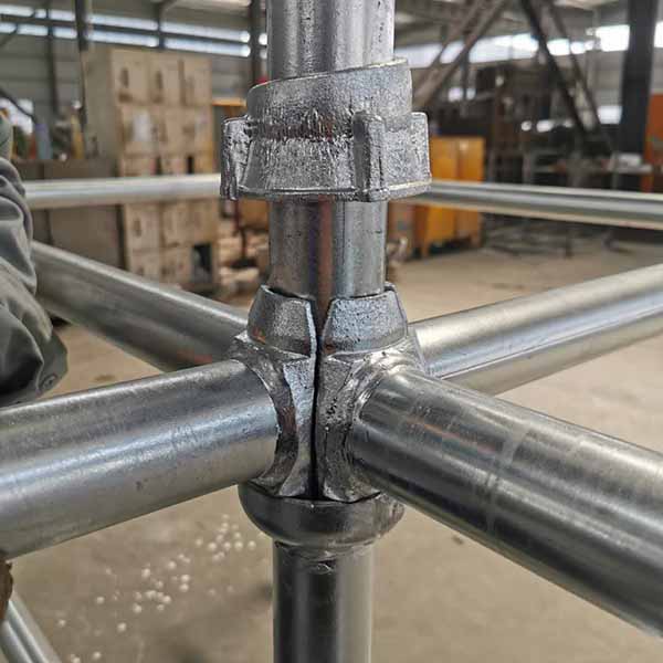 Kroki instalacji rusztowania Cuplock