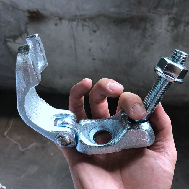 EN74 Drop Forged rusztowanie połowy obrotowy łącznik