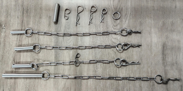 Łańcuch z szpilką